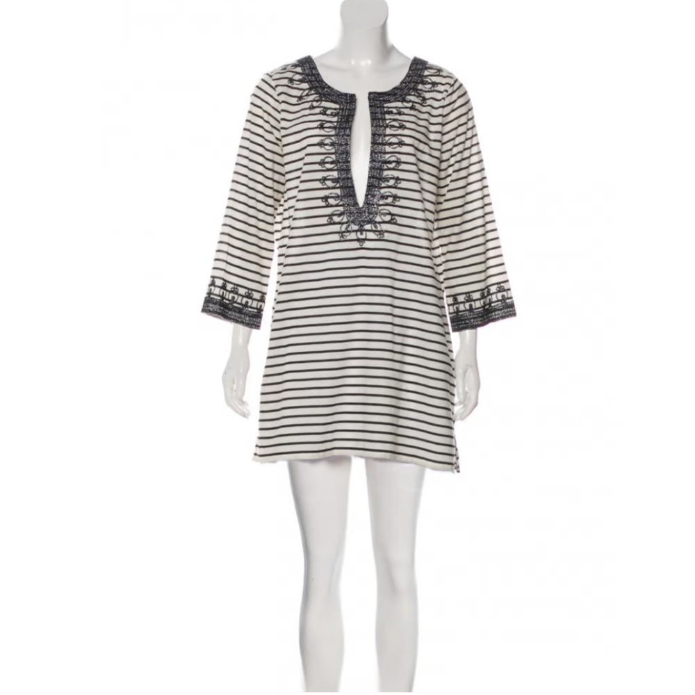 Calypso St. Barth Hester cotton tunic cover up S